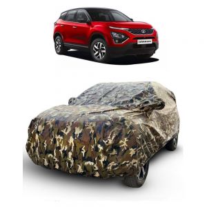 Waterproof Car Body Cover Compatible with Harrier with Mirror Pockets (Jungle Print)